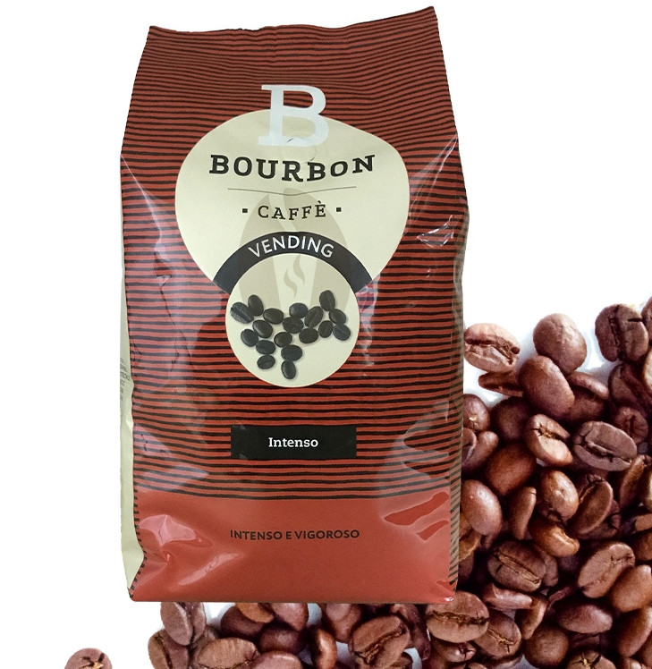 Оригінал! Кава в зернах Lavazza Bourbon Intenso 1кг, Італія