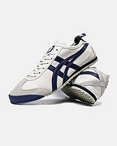 Кросівки Asics Onitsuka Tiger Mexico 66 Birch Peacoat / Асікс Оницука Тайгер Мексико 66 Берч Пікот Кремові, фото 6