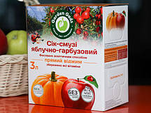 Сік яблучно-гарбузовий, 3 л