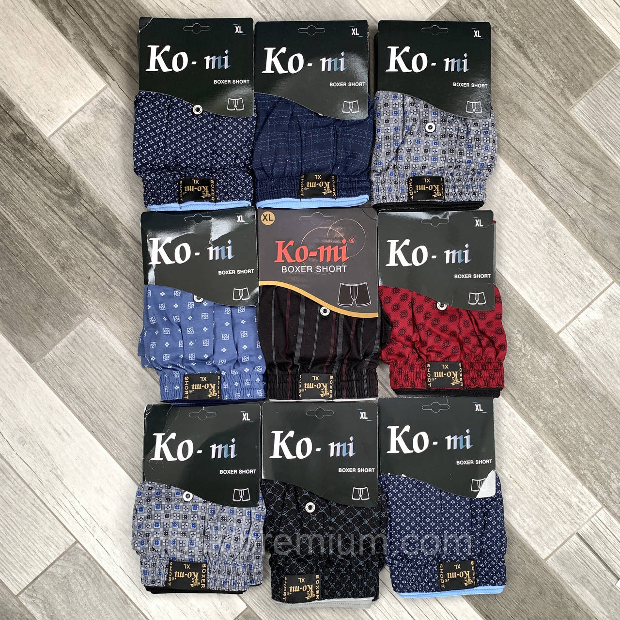 Чоловічі труси сімейні 100% бавовна Ko-Mi, Туреччина, розміри L (48-50), асорті, 07941, фото 1