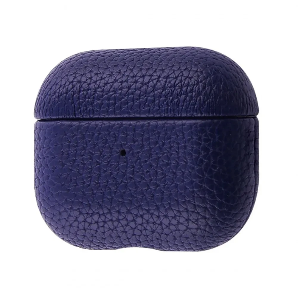 Чохол для навушників Infinity Leather Case AirPods 3 Midnight Blue
