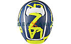 Шолом (інтеграл) LAZER RAFALE Street Navy Blue Yellow [XS], фото 7
