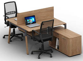 Стол Джет вуд композиция 7 (3000*1400*750Н)