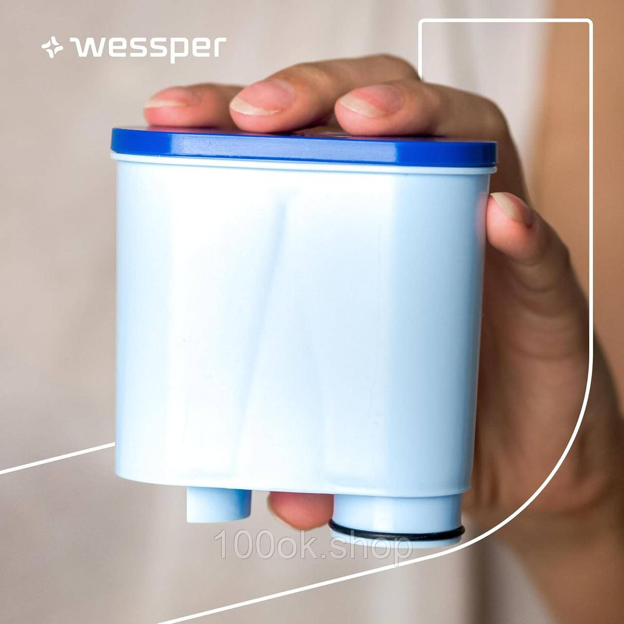 Фільтр для води для кавових машин Wessper Aquaclean, Saeco і Philips 1 шт Т-0439, фото 1