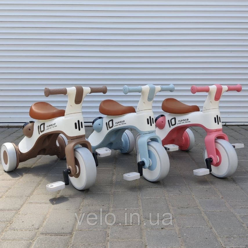 Дитячий велосипед-біговел Yuhsab 8118B, фірмовий велосипед-біговел, біговел для дитини
