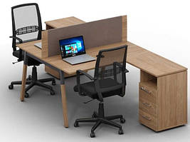 Стол Джет вуд композиция 14 (2800*1400*750Н)