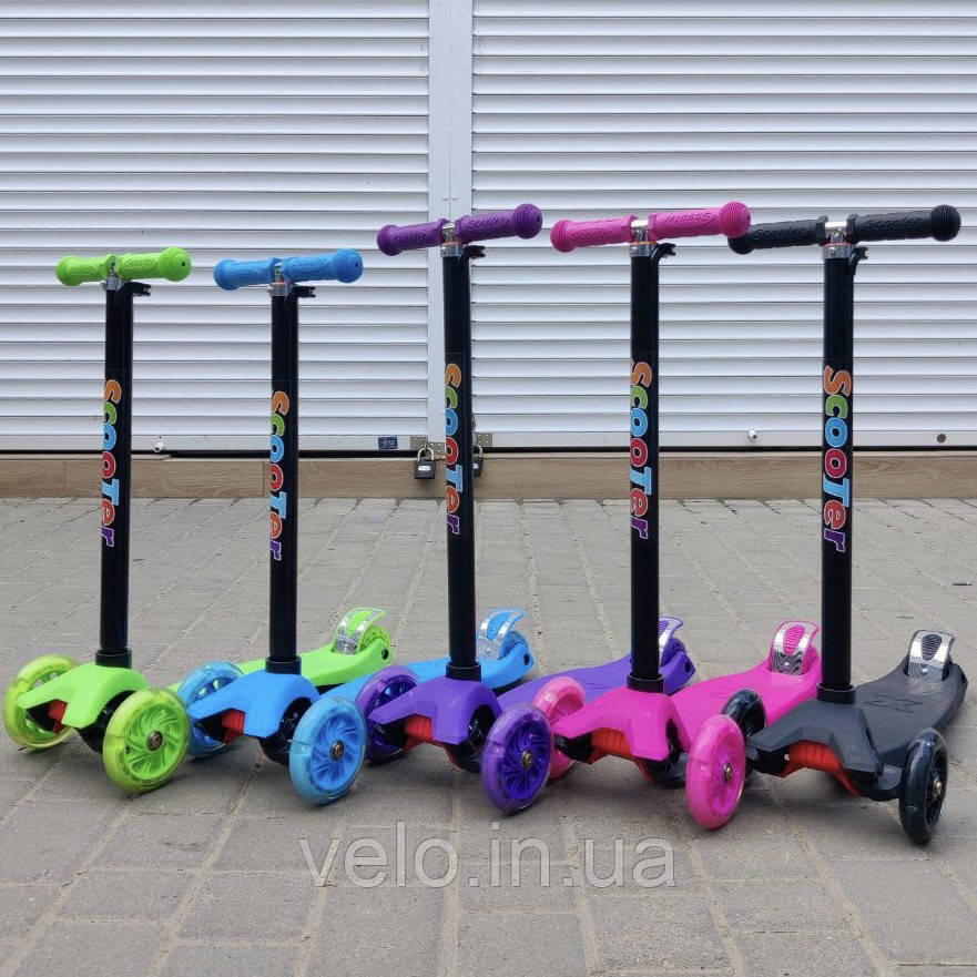 Дитячий самокат Scooter Maxi Light 072 , самокат для дитини, якісний самокат