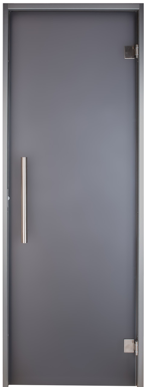 Двері для хамаму Tesli Antalya Graphite 1900х700, фото 1