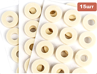 Захист від мозолів та натирань (пластирі-шайби) трапецієподібні. Самоклеючі захисні шайби від мозолів, фото 6