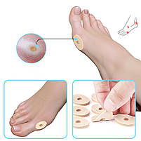 Захист від мозолів та натирань (пластирі-шайби) трапецієподібні. Самоклеючі захисні шайби від мозолів, фото 10