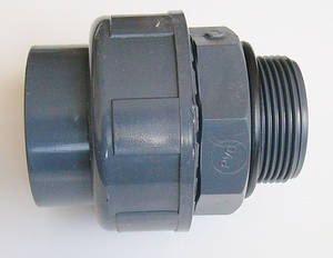 Муфта роз'ємна з О-колом 50 х1 1/2" зовнішня., PN16 3BRO0085