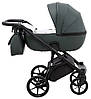 Коляска 2 в 1 Adamex Nola Eco SA-29 темно-зелений, фото 4