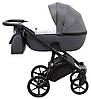 Коляска 2 в 1 Adamex Nola PS-58 графіт, фото 4