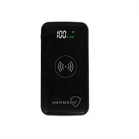 Повербанк з бездротовою зарядкою та дисплеєм Warmsof 10000mAh пауербанк з швидкою зарядкою для телефону, умб