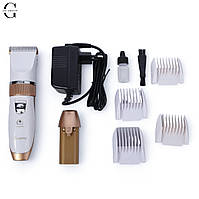 Машинка для стрижки  професійна з керамічними  та титановими лезами