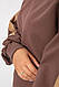 Світшот жіночий, колір коричневий, 102R445-2 S-M, фото 5