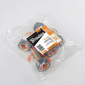 Кран запірний з внутрішньою і зовнішньою
різьбами 3/4", BRASS SOFT, BR-S2232, фото 2