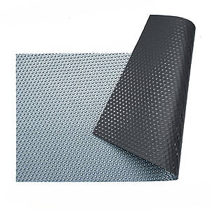 Солярне покриття Aquaviva Platinum Bubbles Gray 500 мкм, ширина 4 м (50 пог. м), сріблястий/сірий