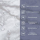 Самоклеюча вінілова плитка 600х300х1,5мм, ціна за 1 шт. (СВП-104) Глянець, фото 4