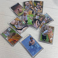 Магніт з Вашим фото Весільні магніти акрил 78х52 см Ціна за шт