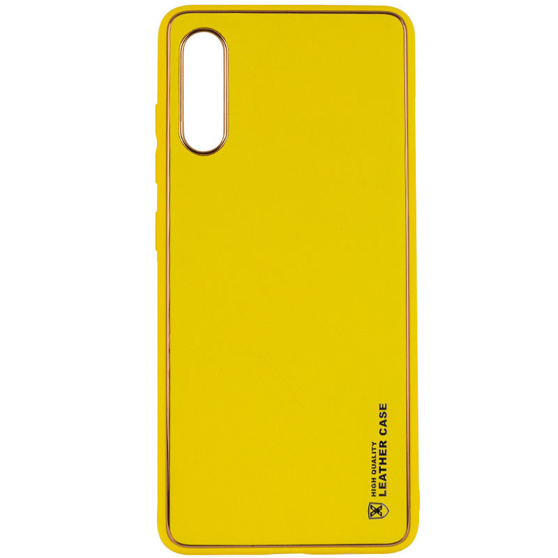 Шкіряний чохол Xshield для Samsung Galaxy A50 (A505F) / A50s / A30s Жовтий / Yellow