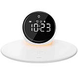 БЗП WIWU Wi-W017 15W Wireless Charger+Digital Alarm+Bluetooth Speaker, фото 3