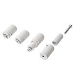 Біла сталева сушарка для рушників 500х1130 Antibes 12 Arttidesign, фото 4