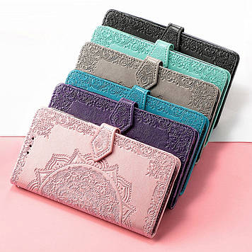 Чохол для OnePlus Ace 3V книжка ШКІРЯНИЙ з гаманцем візитницею ремінцем підставкою протиударний "ORNAMENT"