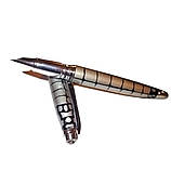 Ручка чорнильна (пір'ява) EL-617F КОБРА, змінний поршень, товщина лінії 1мм, фото 2