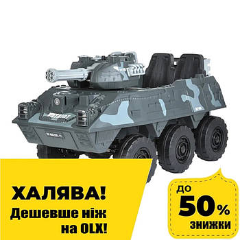 Дитячий електромобіль Bambi Racer (4 мотори по 35W, USB, MP3) M 4862BR-11 Сірий