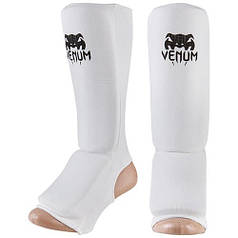 Захист для ніг панчішного типу біла Venum розмір S