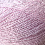 Avanti Yarn ANGORA 50 (Аванті Ярн Ангора 50) № F03 світлий бузок (Пряжа ангора, нитки для в'язання), фото 3