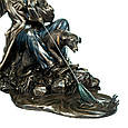 Статуетка цінителю риболовлі "Рибалка" з полістоуну від італійського бренду Veronese 18 см, фото 3