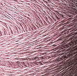 Avanti Yarn ANGORA 50 (Аванті Ярн Ангора 50) № F32 рожевий меланж (Пряжа ангора, нитки для в'язання), фото 3