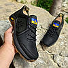 Чоловічі тактичні кросівки шкіряні чорні військові демісезонні, армійське взуття на весну осінь, розмір 40 41 42 43 44 45, фото 4