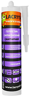LACRYSIL Герметик силікон санітарний прозорий 280мл
