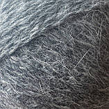 Avanti Yarn ANGORA 50 (Аванті Ярн Ангора 50) № F37 сірий (Пряжа ангора, нитки для в'язання), фото 2