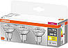 Рефлекторна лампа OSRAM LED Base PAR16. Цоколь GU10, 4,3 Вт, теплий білий 3 шт, фото 7