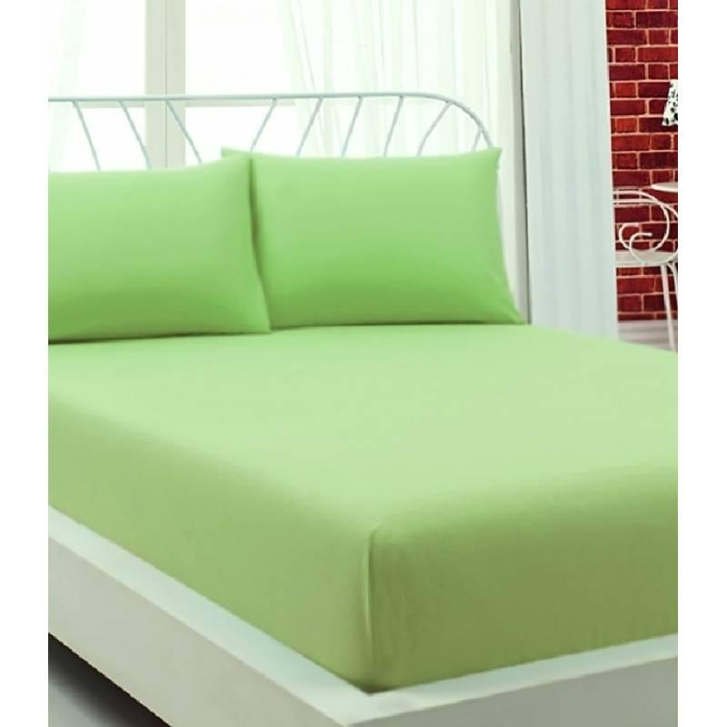 Махрове простирадло на гумці з двома наволочками Турецьке Polents, фото 1