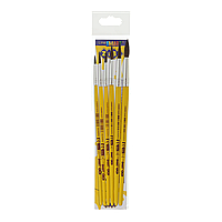 Набір із 6 пензлів Поні круглий 2 4 6 8 10 12 SMART Line