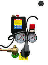 Низькошумний компресор для гаража повітряний 24 л, 215 л/хв Helper HPAC-24L 1,8 кВт одноциліндровий, фото 5