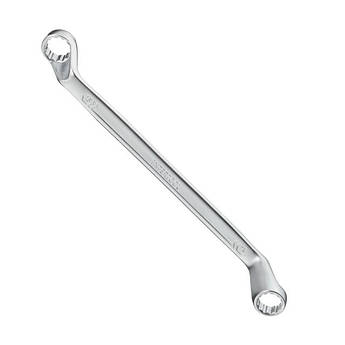 Ключ накидний 14х15 мм, CrV, покриття сатин-хром PROF DIN3113 INTERTOOL XT-1214 al