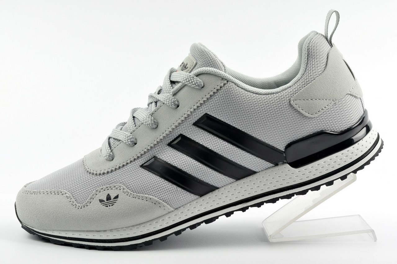 Кросівки чоловічі Adidas сірі Адідас