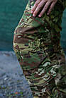 Штани тактичні Грифон Мультикам ріпстоп з резинкою під коліном, чоловічі камуфляжні штани, фото 7