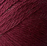 Avanti Yarn ANGORA 50 (Аванті Ярн Ангора 50) № F43 винний (Пряжа ангора, нитки для в'язання), фото 3