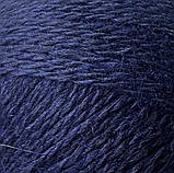 Avanti Yarn ANGORA 50 (Аванті Ярн Ангора 50) № 920 (F20) синій (Пряжа ангора, нитки для в'язання), фото 3