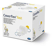 Coverflex Fast Розмір 4 (10,7см x 10м) - Постійно еластичний трубчастий бинт