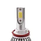 LED лампи C6 H11 для авто 2шт + Подарунок Авторушник з мікрофібри / Світлодіодні лампи для авто / Автолампи, фото 6