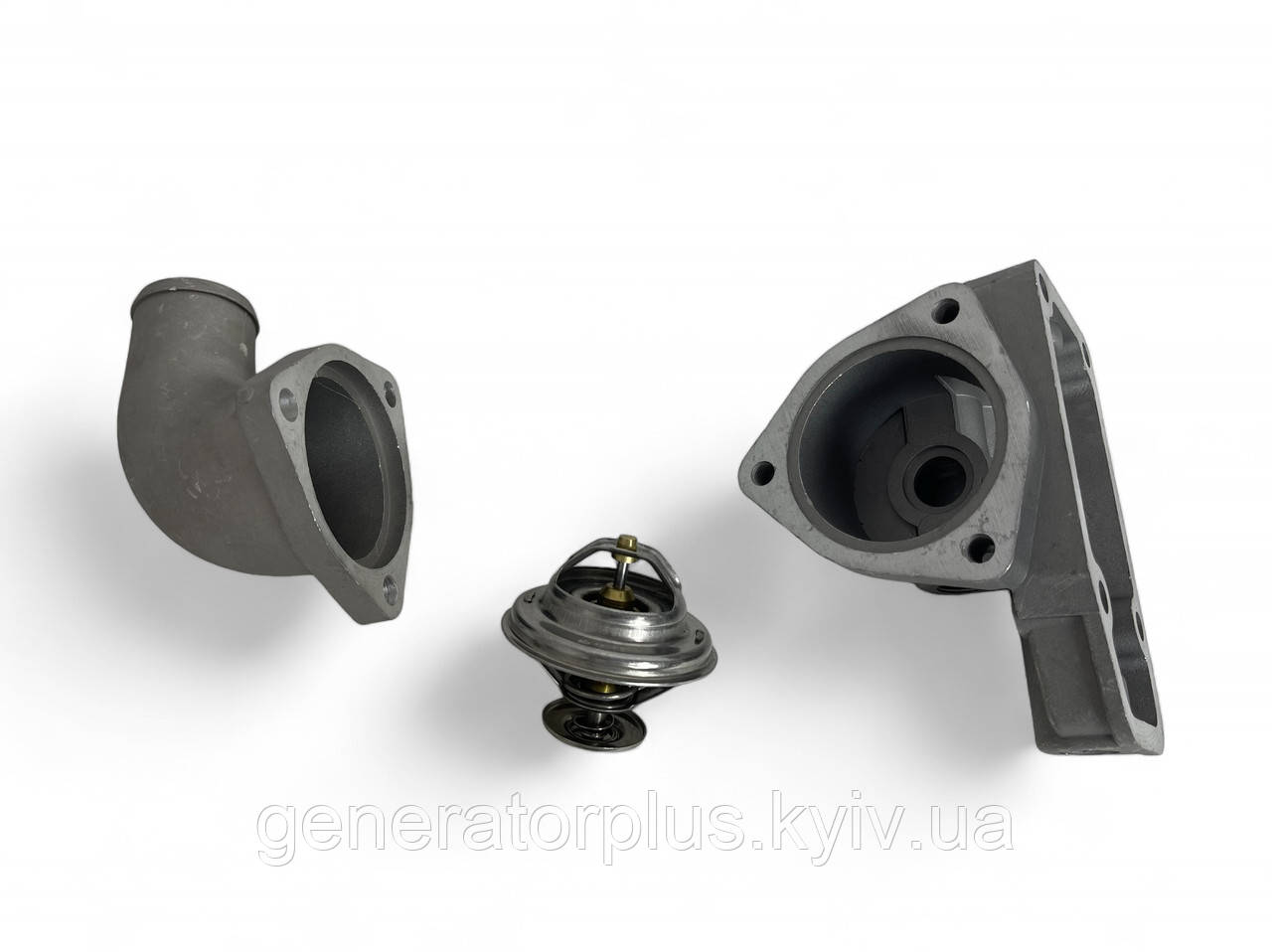 Термостат у зборі з корпусом на генератор Matari двигун 490QC, фото 1