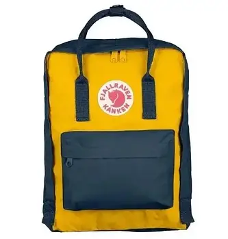 Рюкзак Fjallraven Kanken Classic ЖЕЛТО-СИНІЙ
